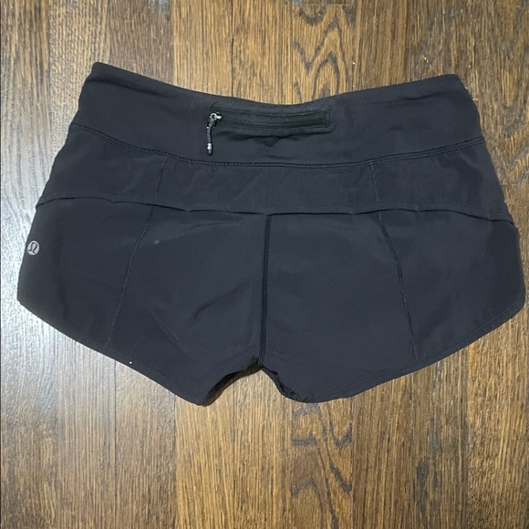 Lululemon Athletica Black Women's Athletic Shorts - Picture 2 of 2